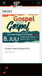 Mobile Screenshot of joy-of-gospel.com