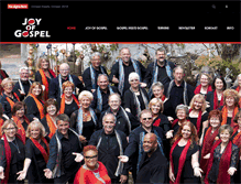 Tablet Screenshot of joy-of-gospel.com